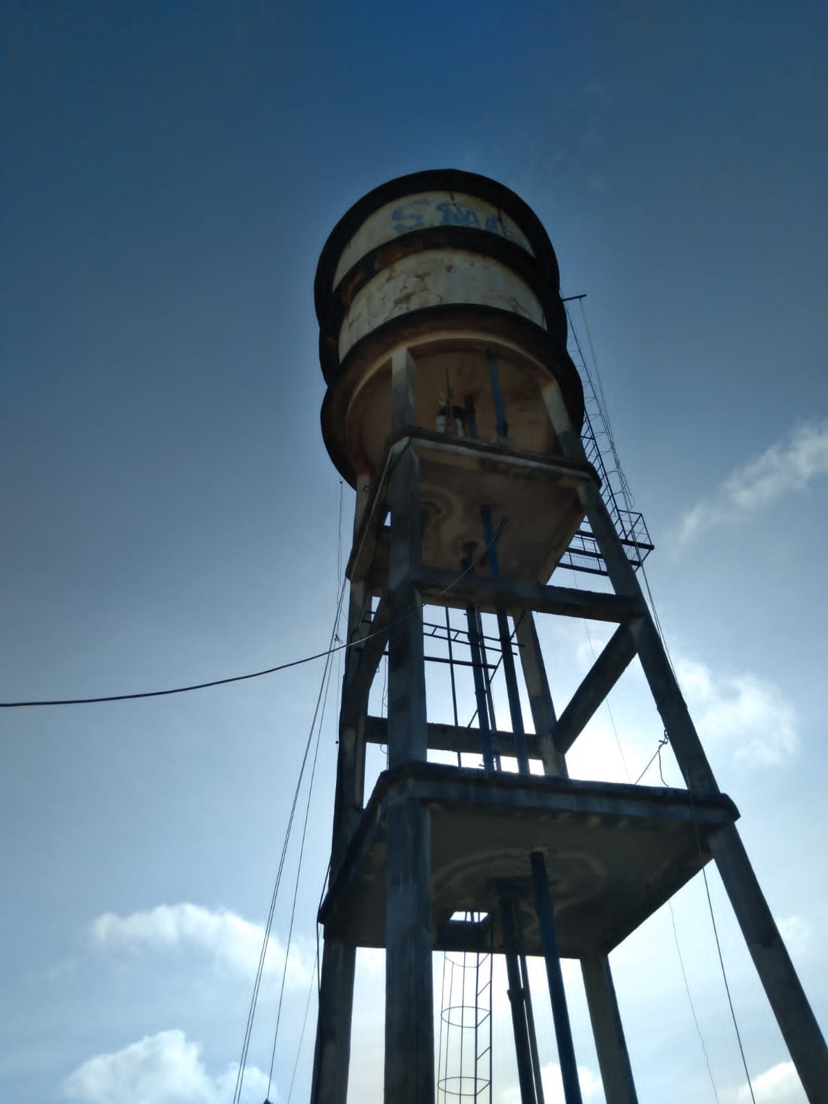 Estrutura Caixa Dagua E Pintura 3